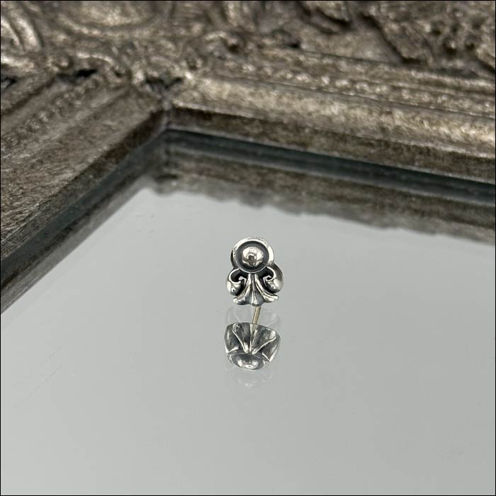 【LONE ONES ロンワンズ】 Chrome stud Earring クロム スタッド イヤリング(ピアス)