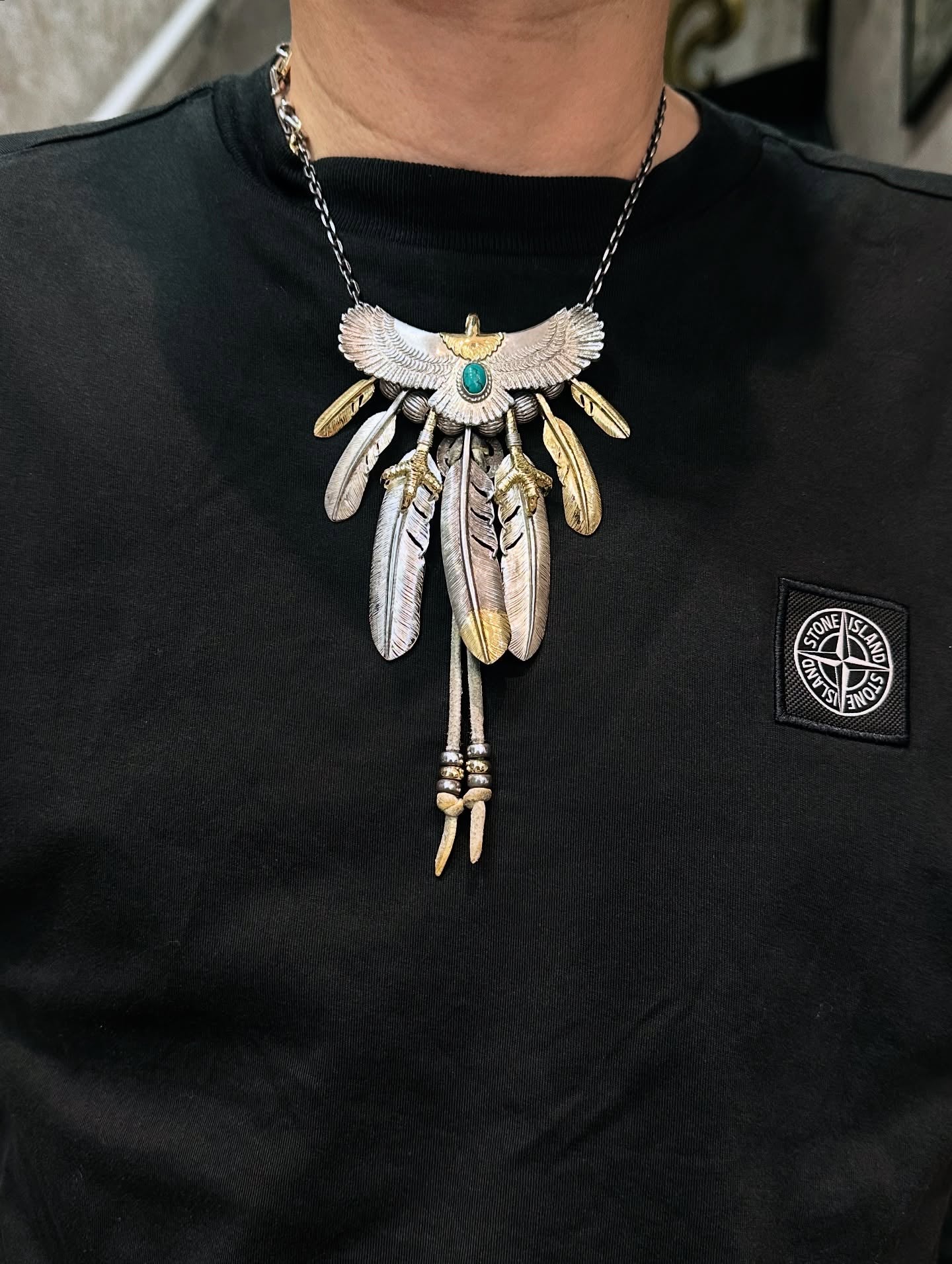 【FIRST ARROW’s ファーストアローズ】P-569R K18イーグルグラブ付フェザー(L) R(左向き)