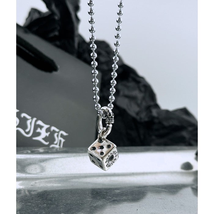【GODSIZE ゴッドサイズ】GS606PD DICE PENDANT with GARNET ダイスペンダント/ガーネット