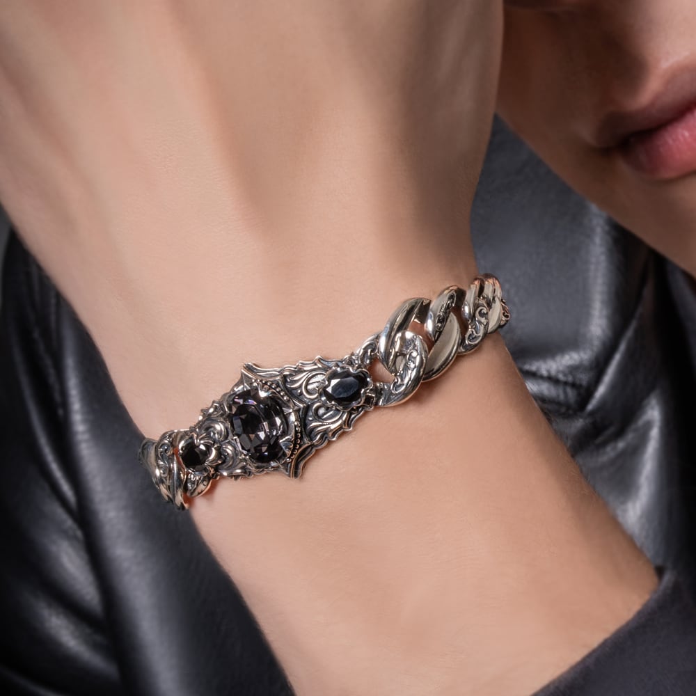 【Artemis Classic アルテミスクラシック】ACB0131 ブラックナイトブレスレット