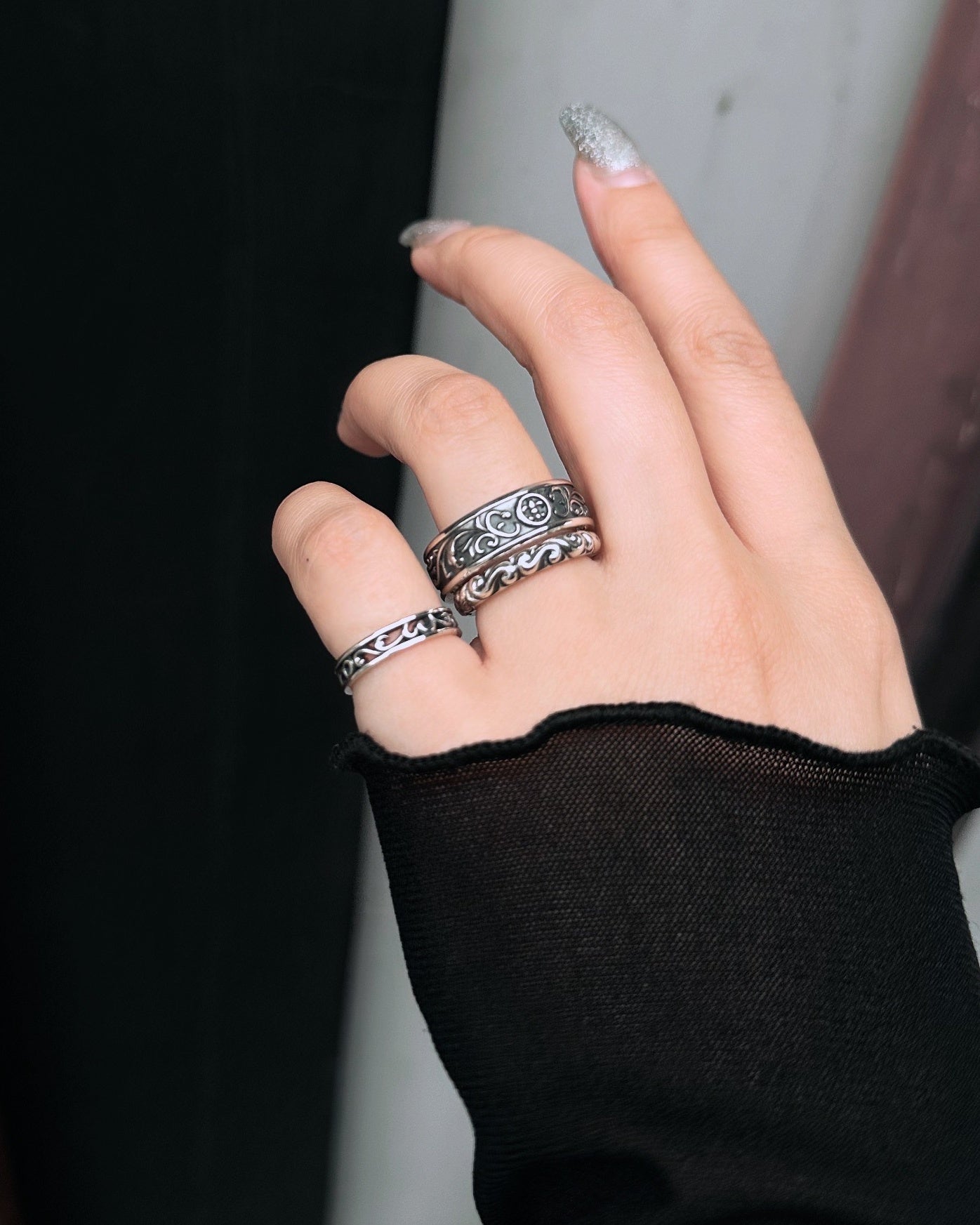 【Bastille バスティーユ】BHAR-042：Nea Liry Ring ネアリリー リング