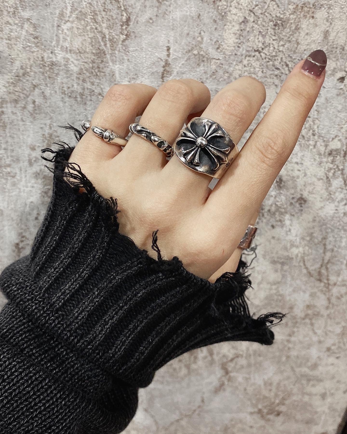 【GODSIZE ゴッドサイズ】GS-208R Cross Ring #2 クロスリング