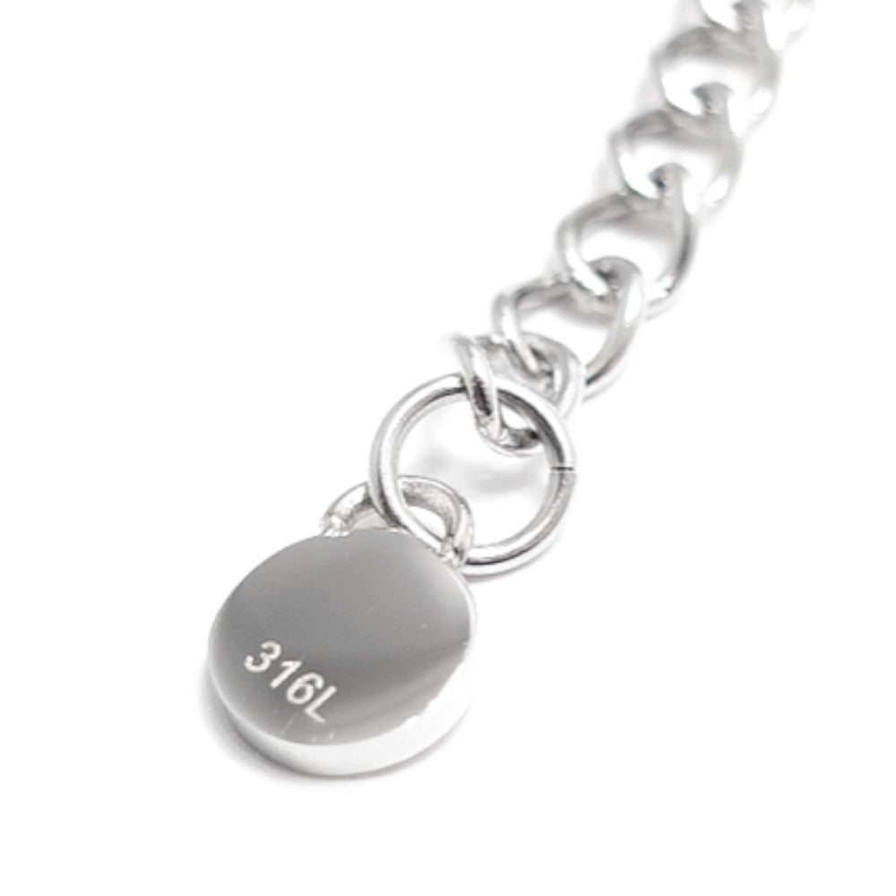 【Bastille】BHASN-003 Cross Pavé Necklace