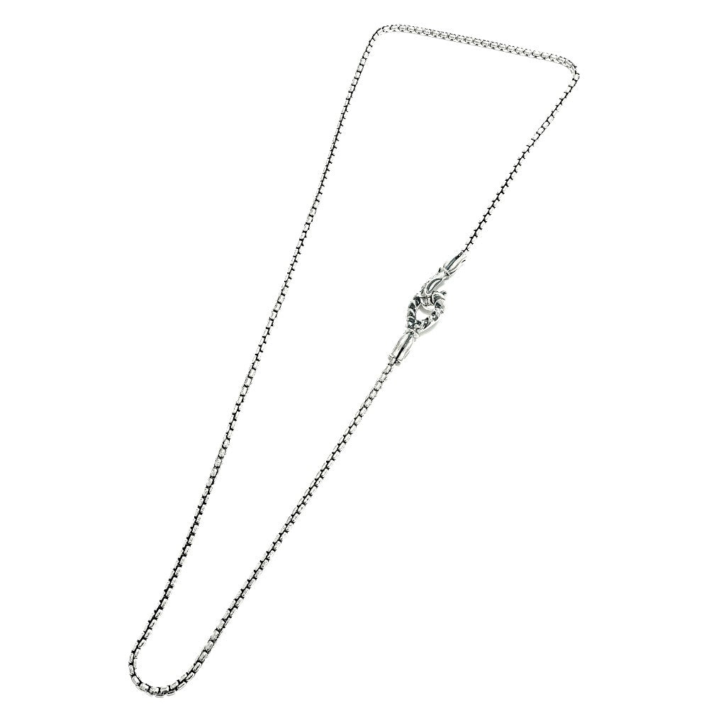【LONE ONES ロンワンズ】MFNH-0002(M) Rounded Venetian Box Chain(M) 2.2mm