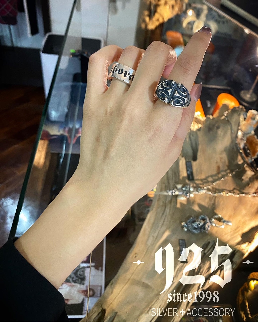 【Gaboratory ガボラトリー】Sculpted Oval Ring スカルプテッドオーバルリング