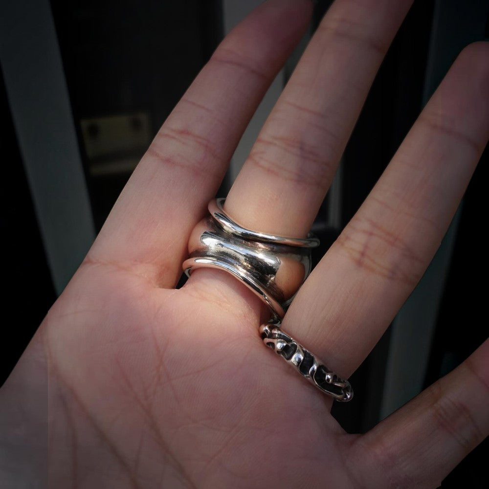 【GODSIZE ゴッドサイズ】GS-253R HEART RING [LARGE] / ハートリング ラージ