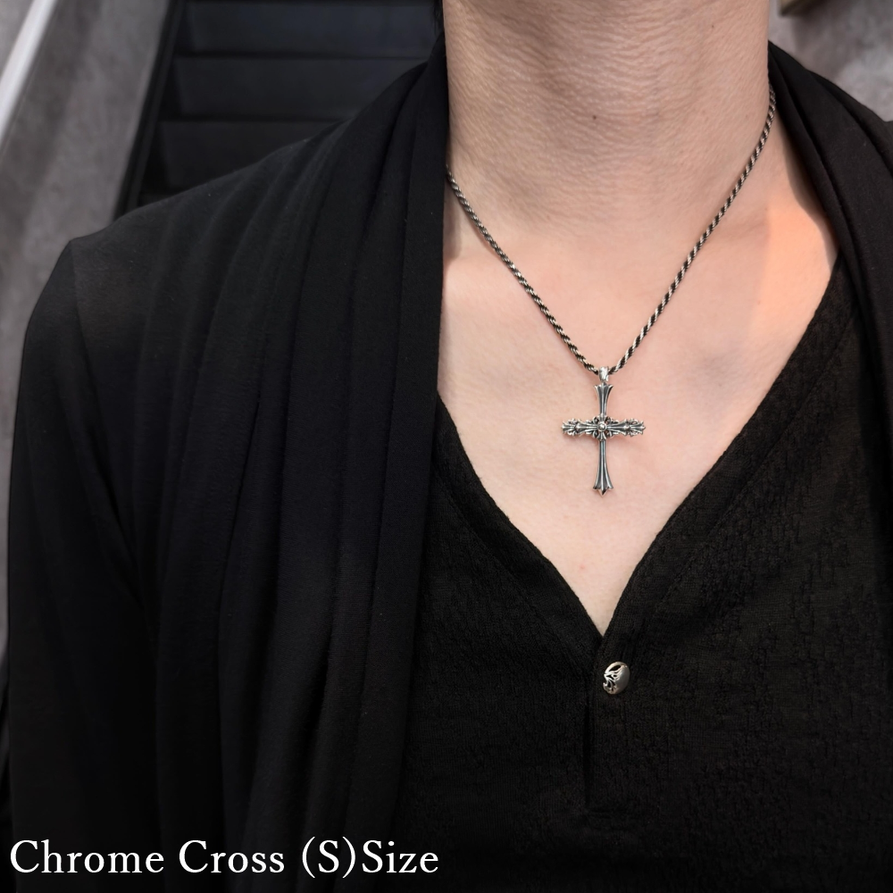 【LONE ONES】MFP-0118 Chrome Cross Pendant
