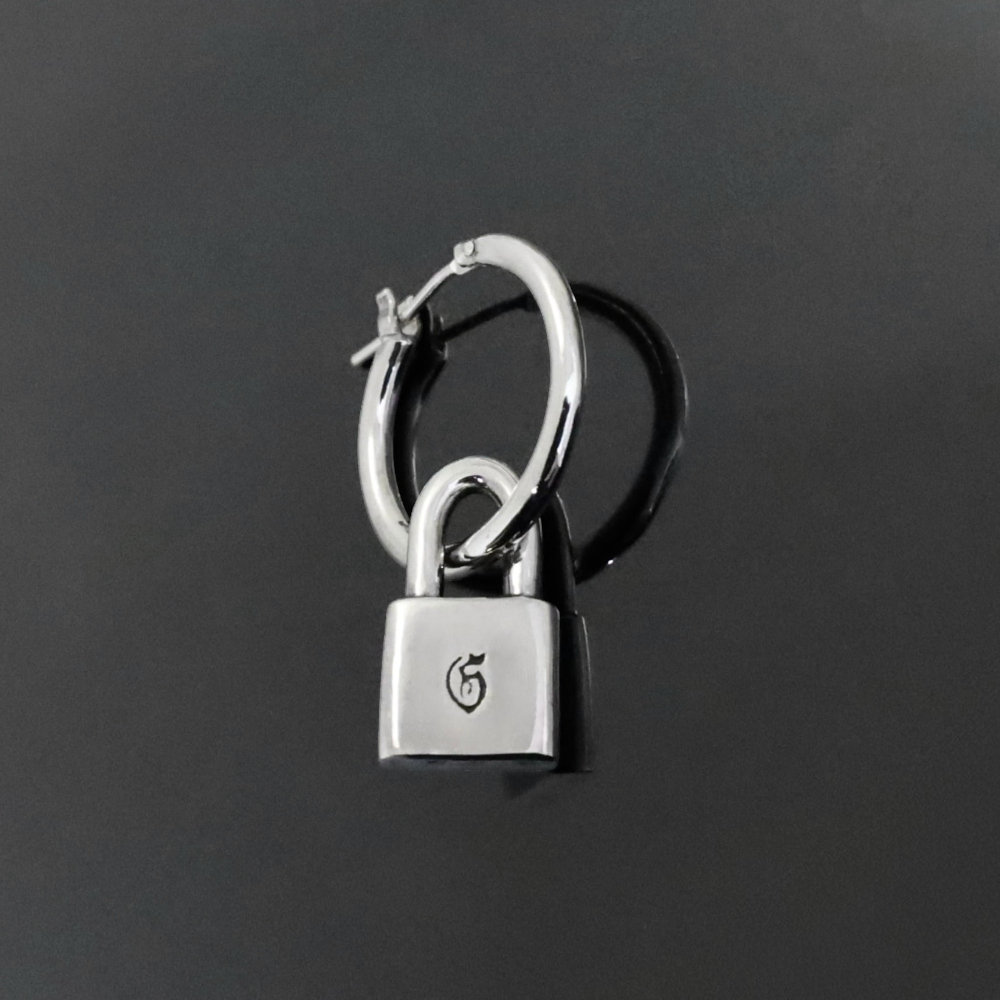 2026AW先行予約【GODSIZE ゴッドサイズ】GS-THP-P THIN HOOP with PADLOCK