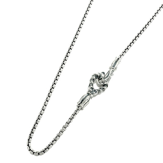 【LONE ONES ロンワンズ】MFNH-0002(M) Rounded Venetian Box Chain(M) 2.2mm