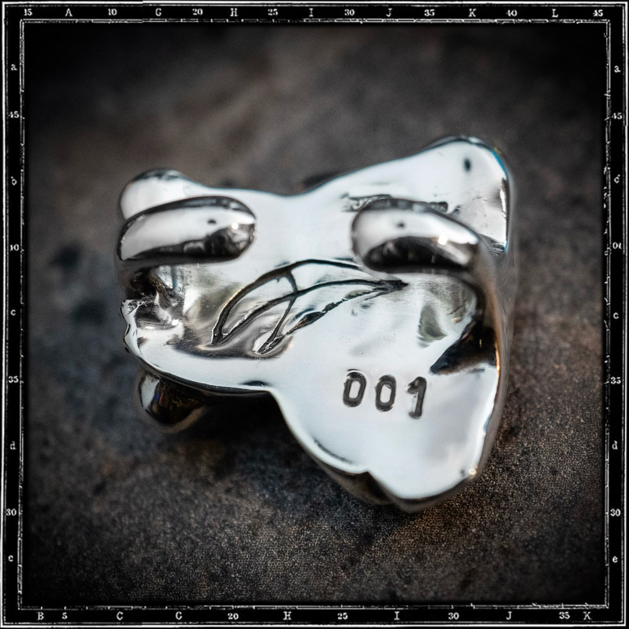 【CRAZY PIG DESIGNS クレイジーピッグデザインズ】PSYCHO TEDDY BEAR LEATHER BRACELET
