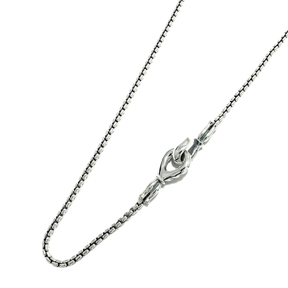 【LONE ONES ロンワンズ】MFNH-0002(M) Rounded Venetian Box Chain(M) 2.2mm