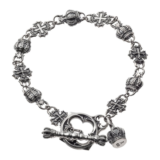 【Artemis Kings アルテミスキングス】AKB0034 アイアンクロスブレスレット