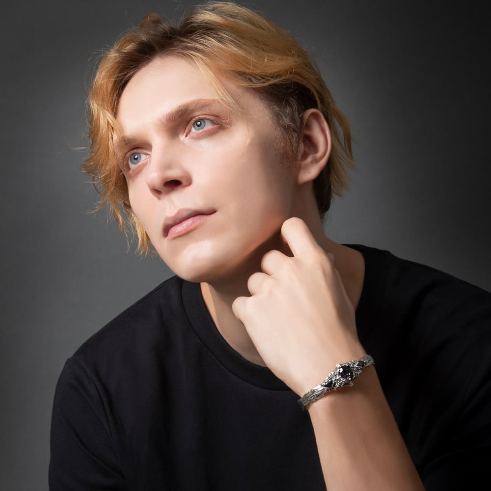 【Artemis Classic アルテミスクラシック】ACB0130 ブラックナイトバングル