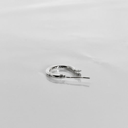 【GODSIZE ゴッドサイズ】CROSS THIN HOOP クロス シンフープ/1.8mm