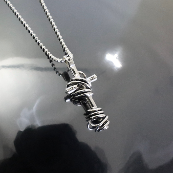 【GODSIZE ゴッドサイズ】GS680PD THORNY CROSS [LARGE] PENDANT / ソーニークロスLペンダント