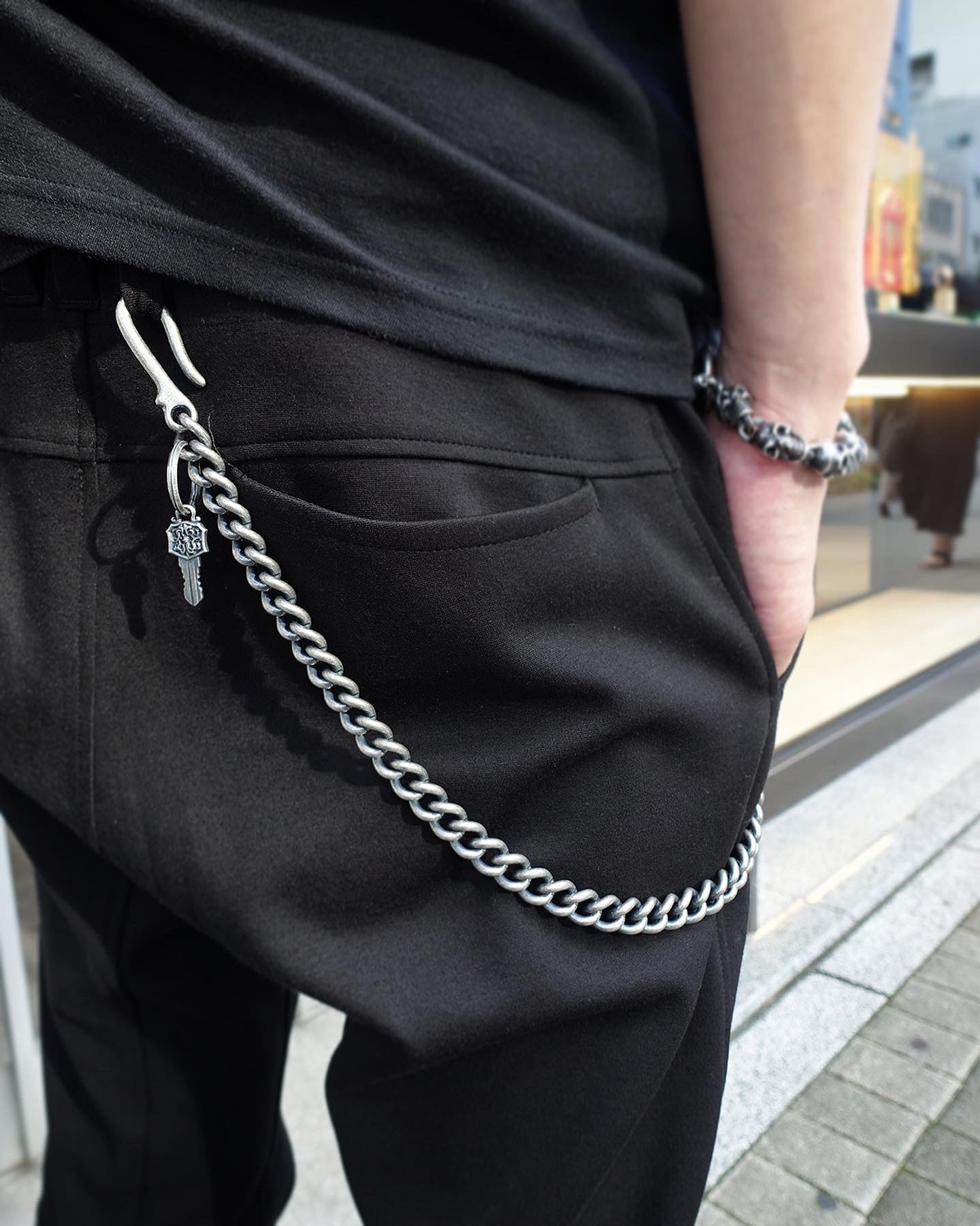 【DEAL DESIGN ディールデザイン】391624 ダブルKGクリップウォレットチェーン