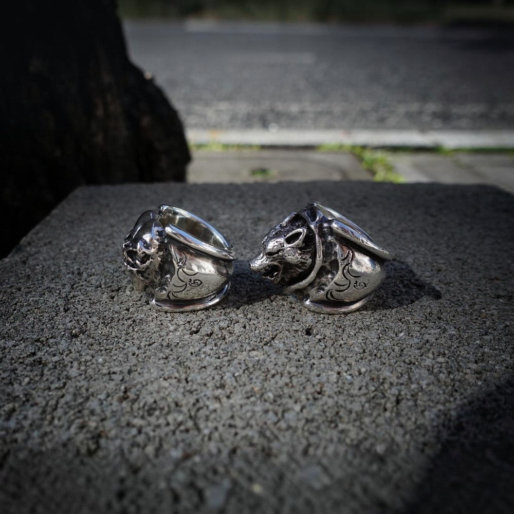 【GODSIZE ゴッドサイズ】GS-253R HEART RING [LARGE] / ハートリング ラージ