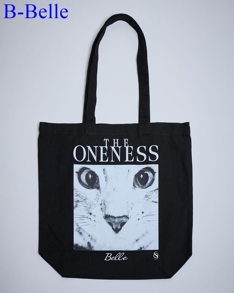 Pre-order available for THE ONENESS OI-TR-1050 Organic Cotton Tote Bag (7 designs available).