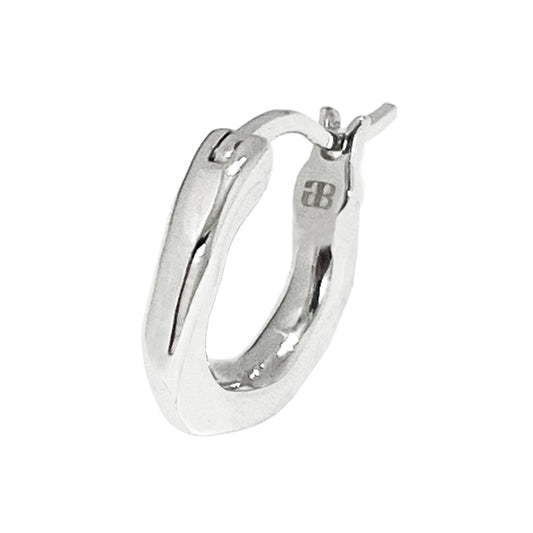 GABLEO BRAGA BE01002SV Rock Hoop Earring