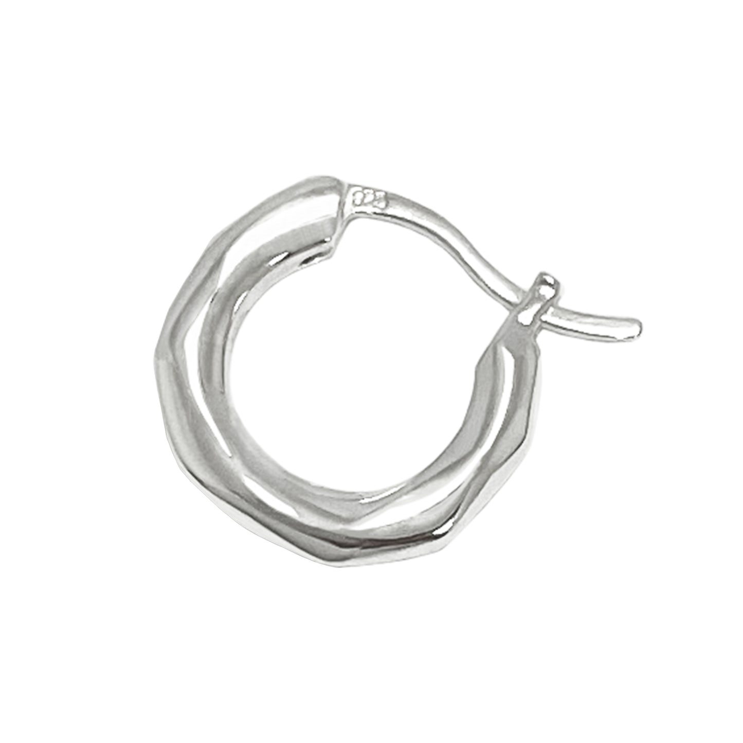 【GABLEO BRAGA/ガブレオ ブラガ】BE01002SV  Rock Hoop Earring