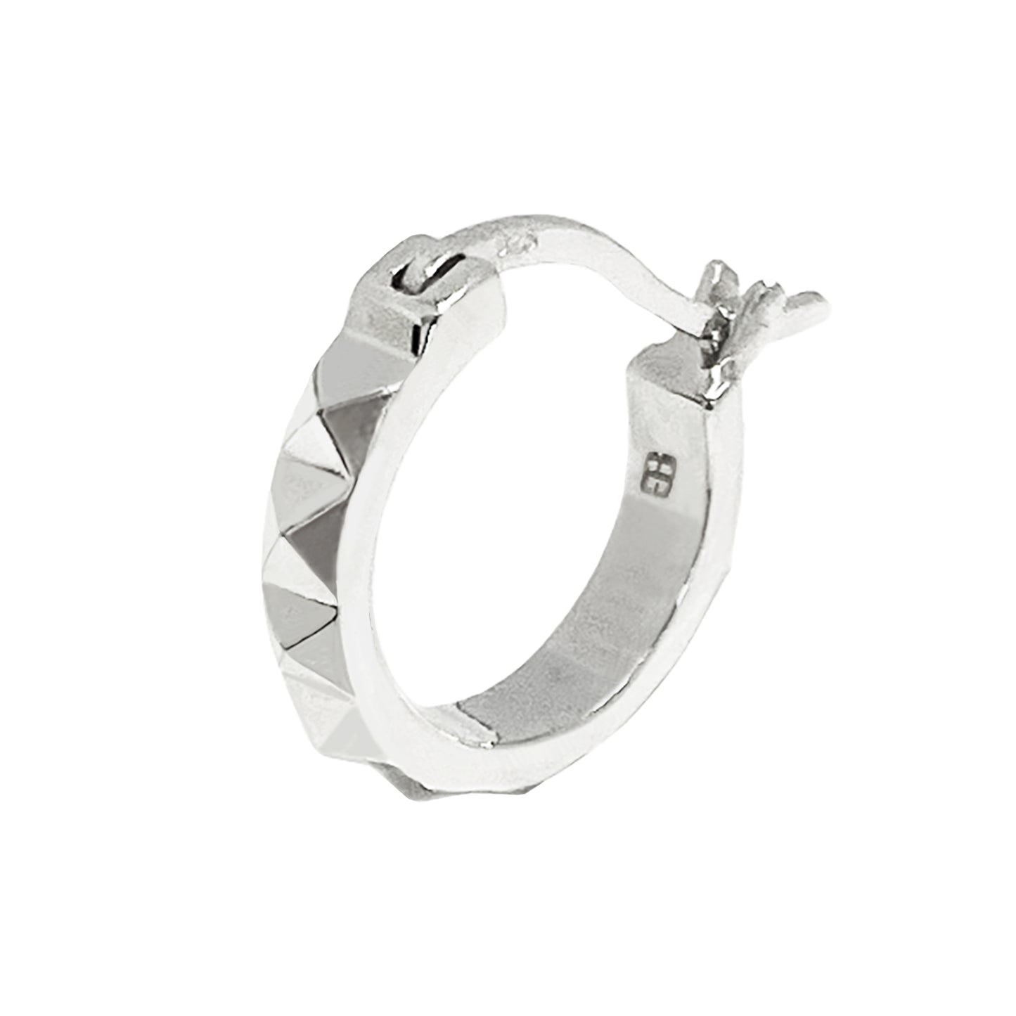 【GABLEO BRAGA/ガブレオ ブラガ】BE01003SV  Studs Design Hoop Earring