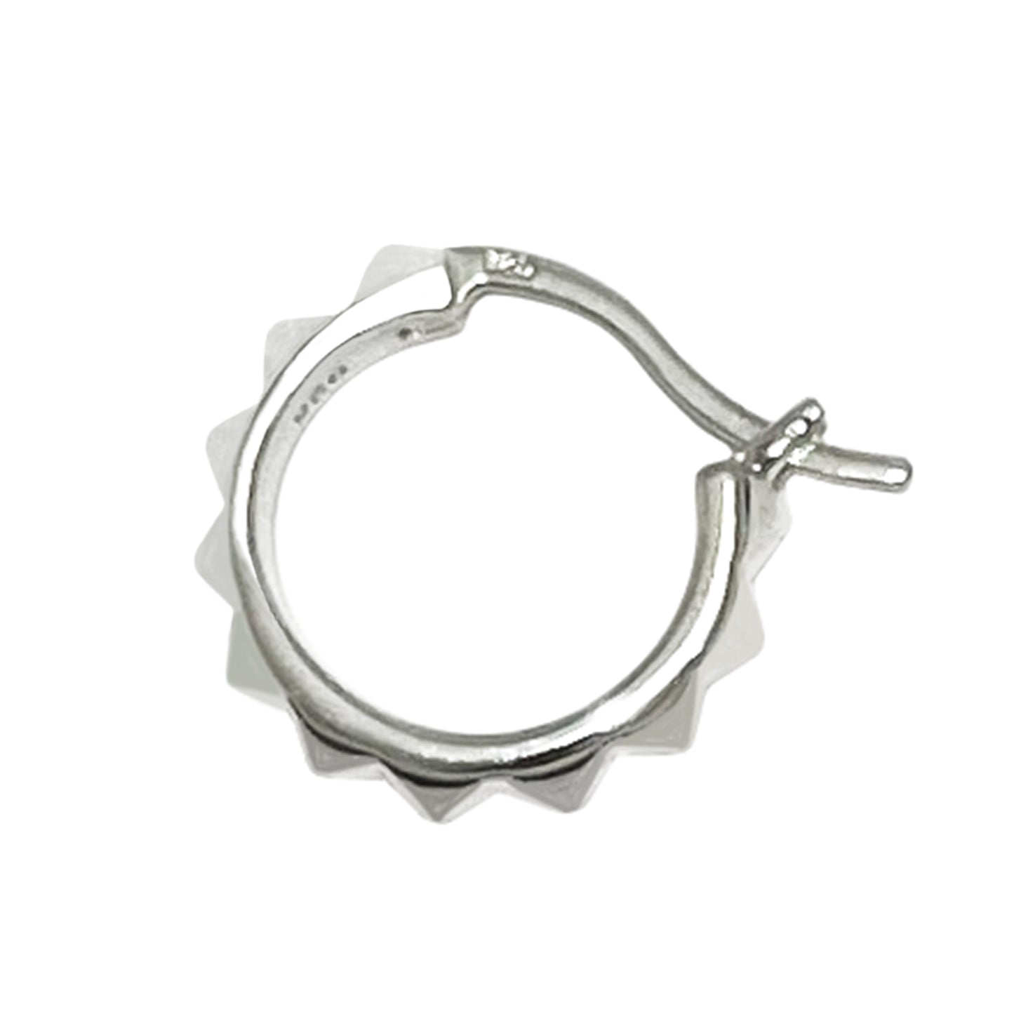 【GABLEO BRAGA/ガブレオ ブラガ】BE01003SV  Studs Design Hoop Earring