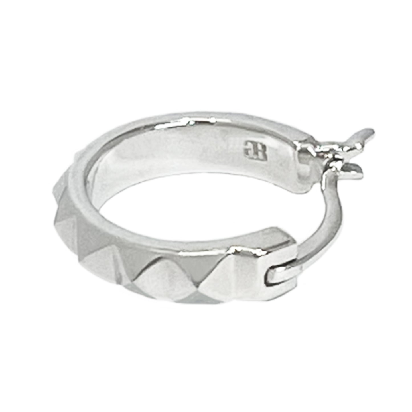 【GABLEO BRAGA/ガブレオ ブラガ】BE01003SV  Studs Design Hoop Earring