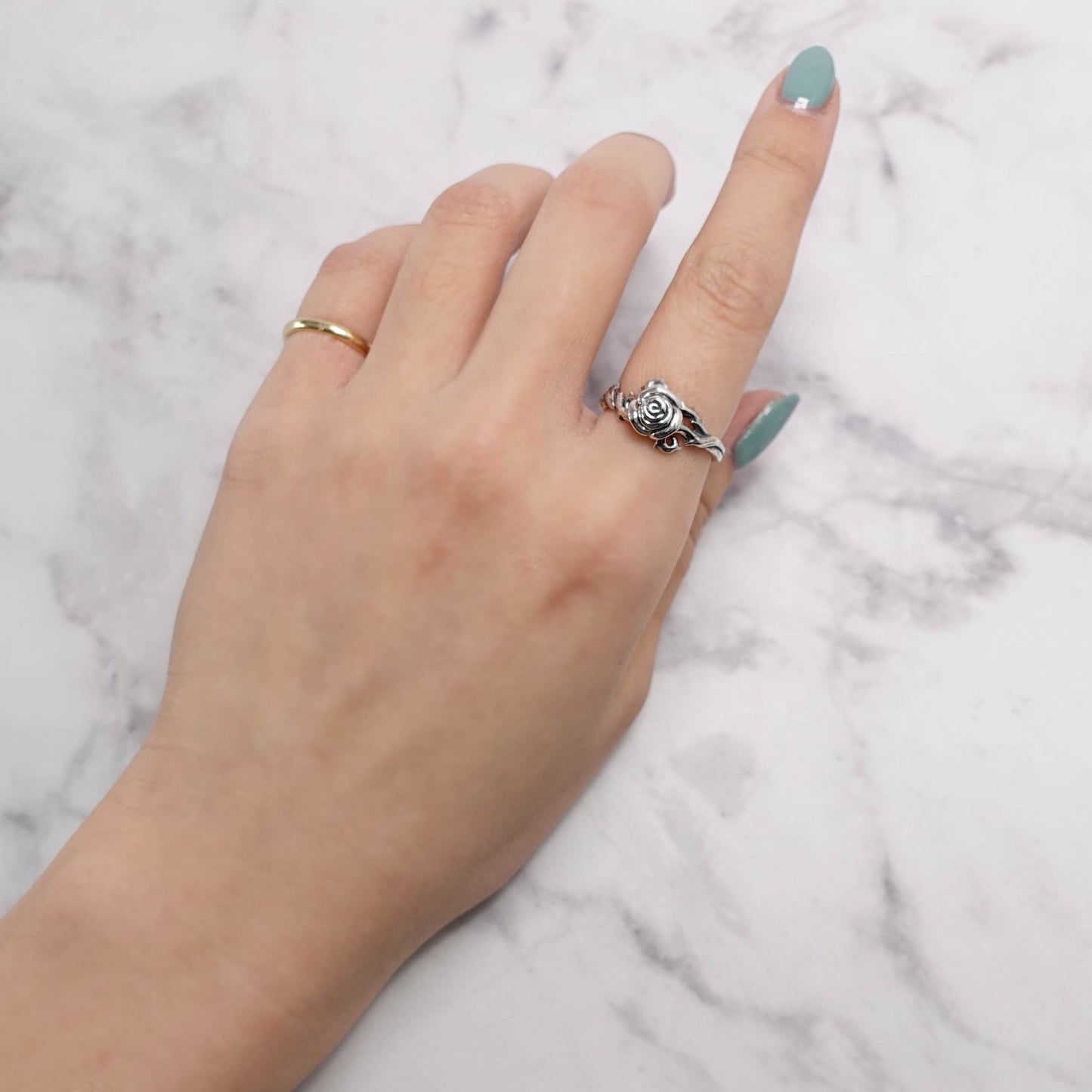 【Bastille バスティーユ】BHAR-013：Petit Rose Ring プティローズリング