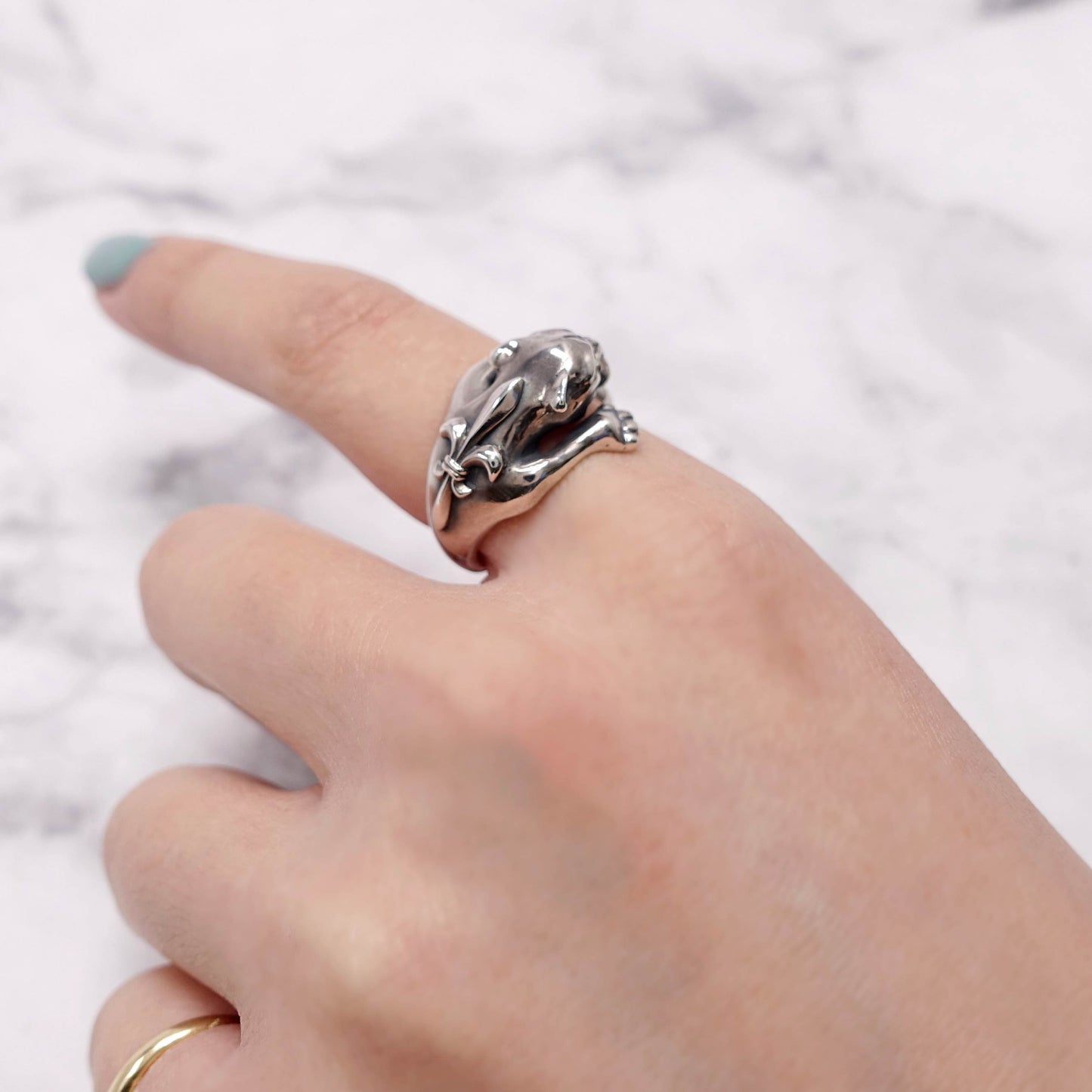 【Bastille バスティーユ】BHAR-028：Panthere Ring パンテールリング