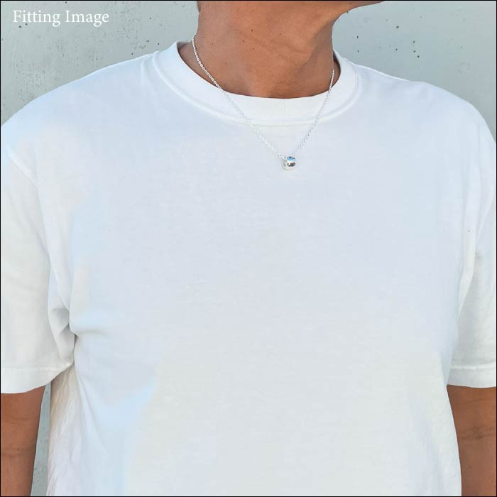 GABLEO BRAGA BN01004SV Rock Ring Necklace