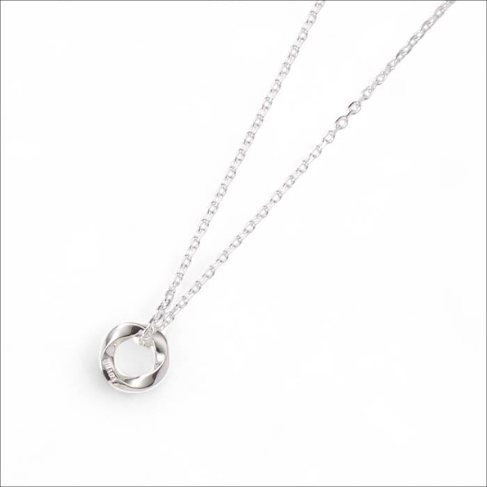 【GABLEO BRAGA/ガブレオ ブラガ】BN01006SV  Twist Ring Necklace
