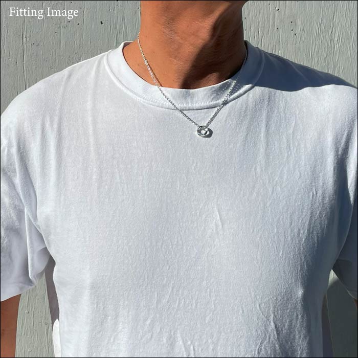 【GABLEO BRAGA/ガブレオ ブラガ】BN01006SV  Twist Ring Necklace