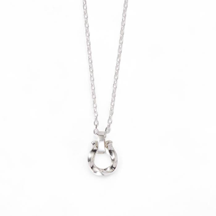 【GABLEO BRAGA/ガブレオ ブラガ】BN01007SV  Twist Horseshoe Necklace