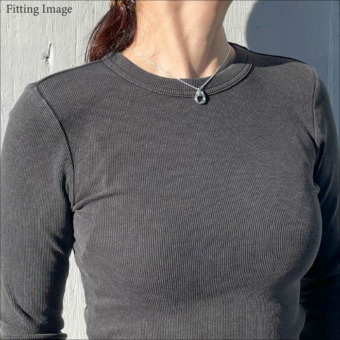 【GABLEO BRAGA/ガブレオ ブラガ】BN01007SV  Twist Horseshoe Necklace