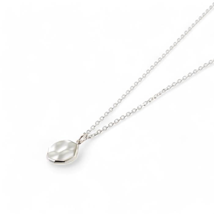 [GABLEO BRAGA] BN01001SV Rock Coin Necklace