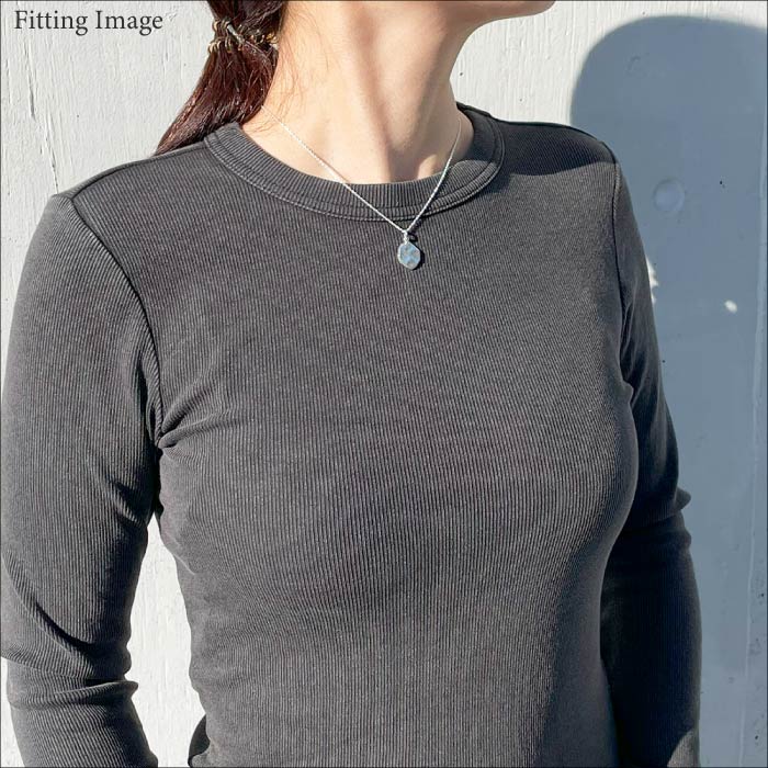 [GABLEO BRAGA] BN01001SV Rock Coin Necklace
