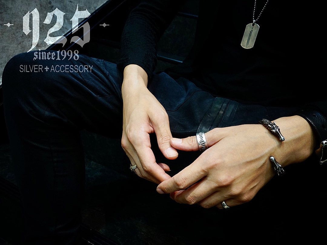 【Gaboratory ガボラトリー】Wide Gaboratory Logo Ciger Band Rng ワイドガボラトリーロゴシガーバンドリング