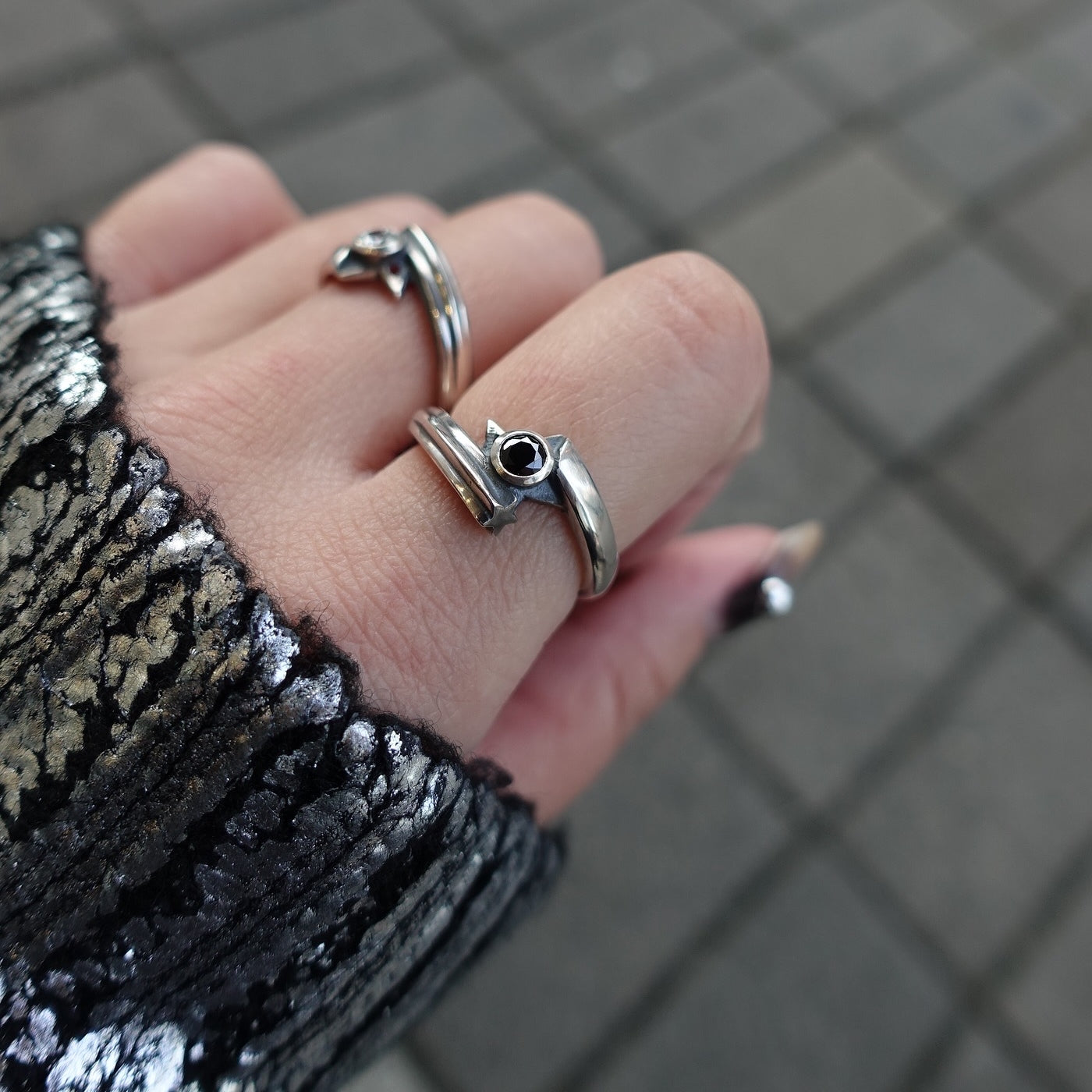 【Rock and Justice EDEN/エデン】Shining Star Ring CZ/CL [ EJR-2 CZ ]