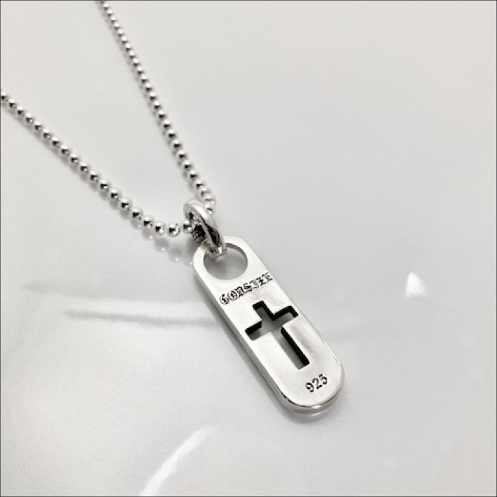【GODSIZE ゴッドサイズ】GS664PD CLASSIC CROSS PENDANT クラシッククロスペンダント I.D.タグ