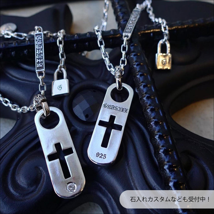 【GODSIZE ゴッドサイズ】GS664PD CLASSIC CROSS PENDANT クラシッククロスペンダント I.D.タグ
