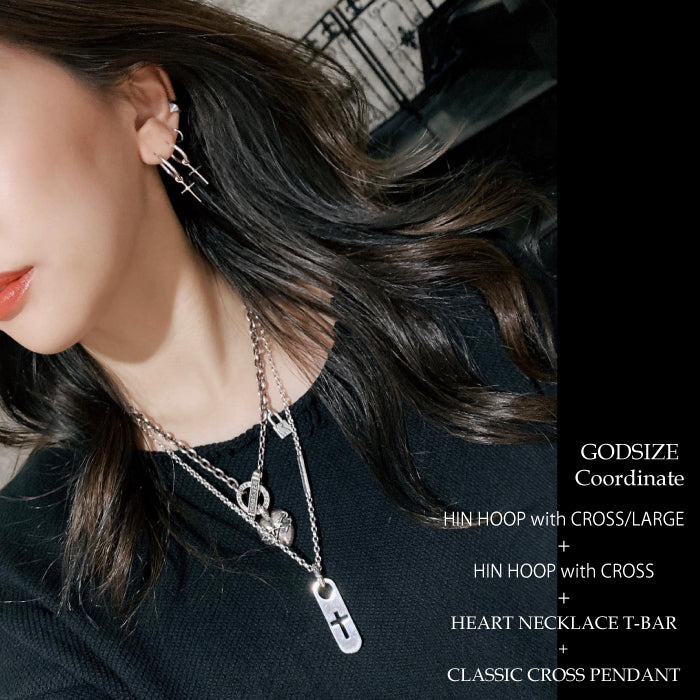 【GODSIZE ゴッドサイズ】GS664PD CLASSIC CROSS PENDANT クラシッククロスペンダント I.D.タグ