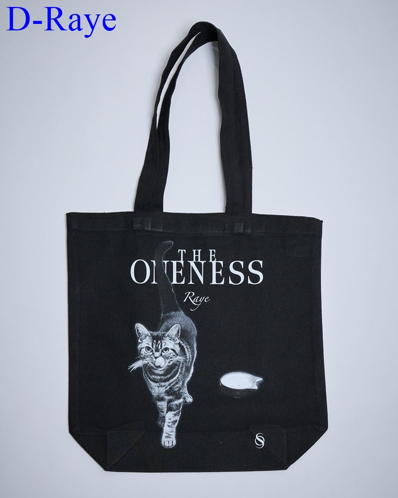 Pre-order available for THE ONENESS OI-TR-1050 Organic Cotton Tote Bag (7 designs available).