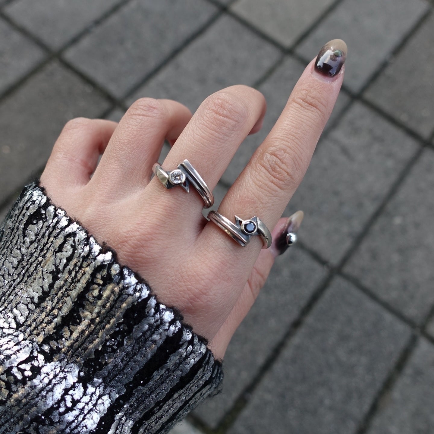 【Rock and Justice EDEN/エデン】Shining Star Ring CZ/CL [ EJR-2 CZ ]