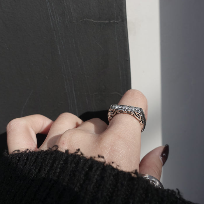 【DEAL DESIGN ディールデザイン】R395200 フラッシュシグネットリング