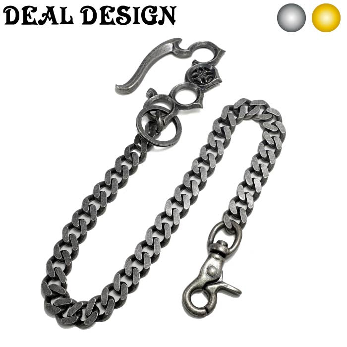【DEAL DESIGN ディールデザイン】391609 ダブレードジャックウォレットチェーン
