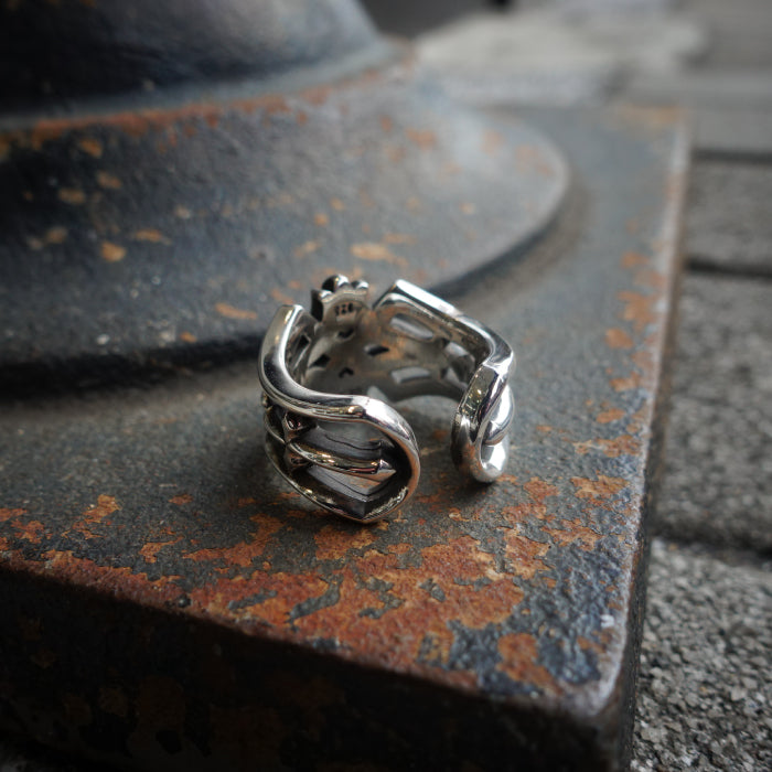 【DEAL DESIGN ディールデザイン】R394292 クラブクロスリング