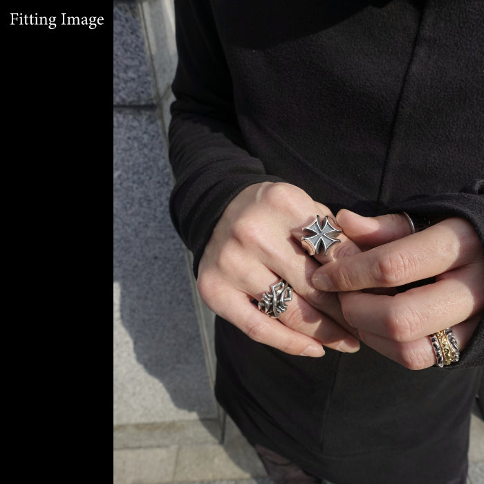 【DEAL DESIGN ディールデザイン】R394240 ヒュージクロスリング