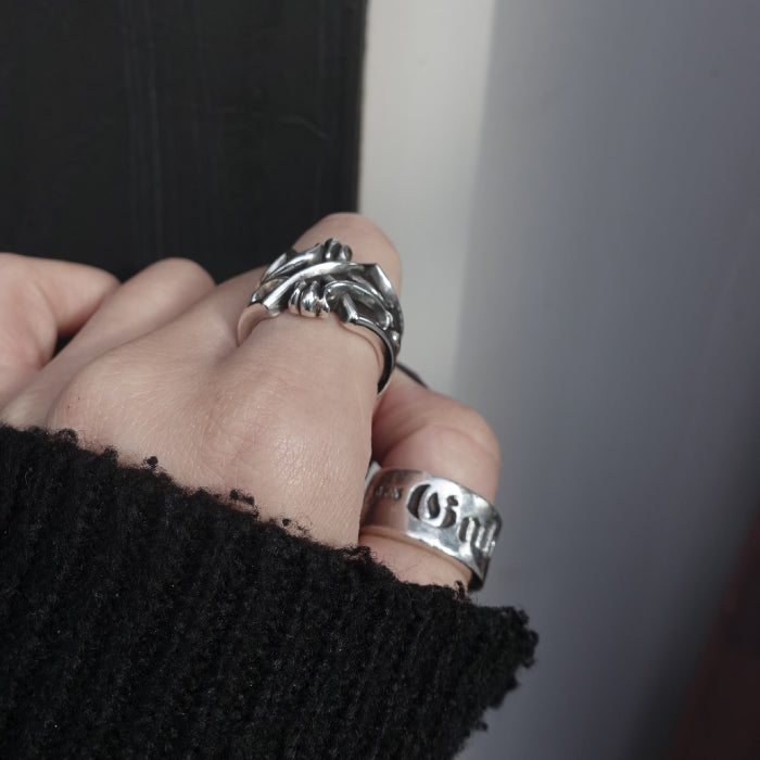 【DEAL DESIGN ディールデザイン】R394292 クラブクロスリング