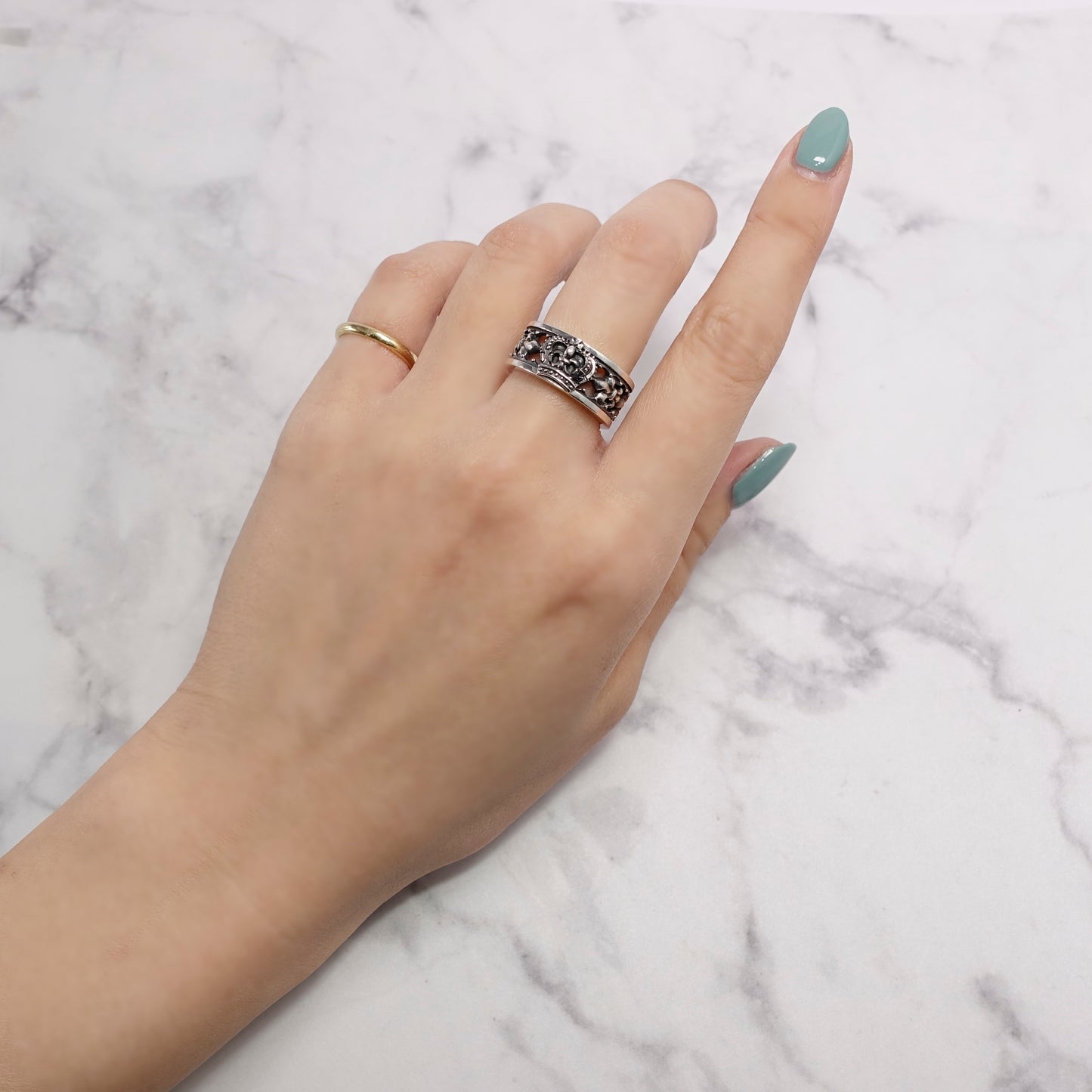 【Bastille バスティーユ】BHAR-011：Lily couronne Ring リリークロヌリング