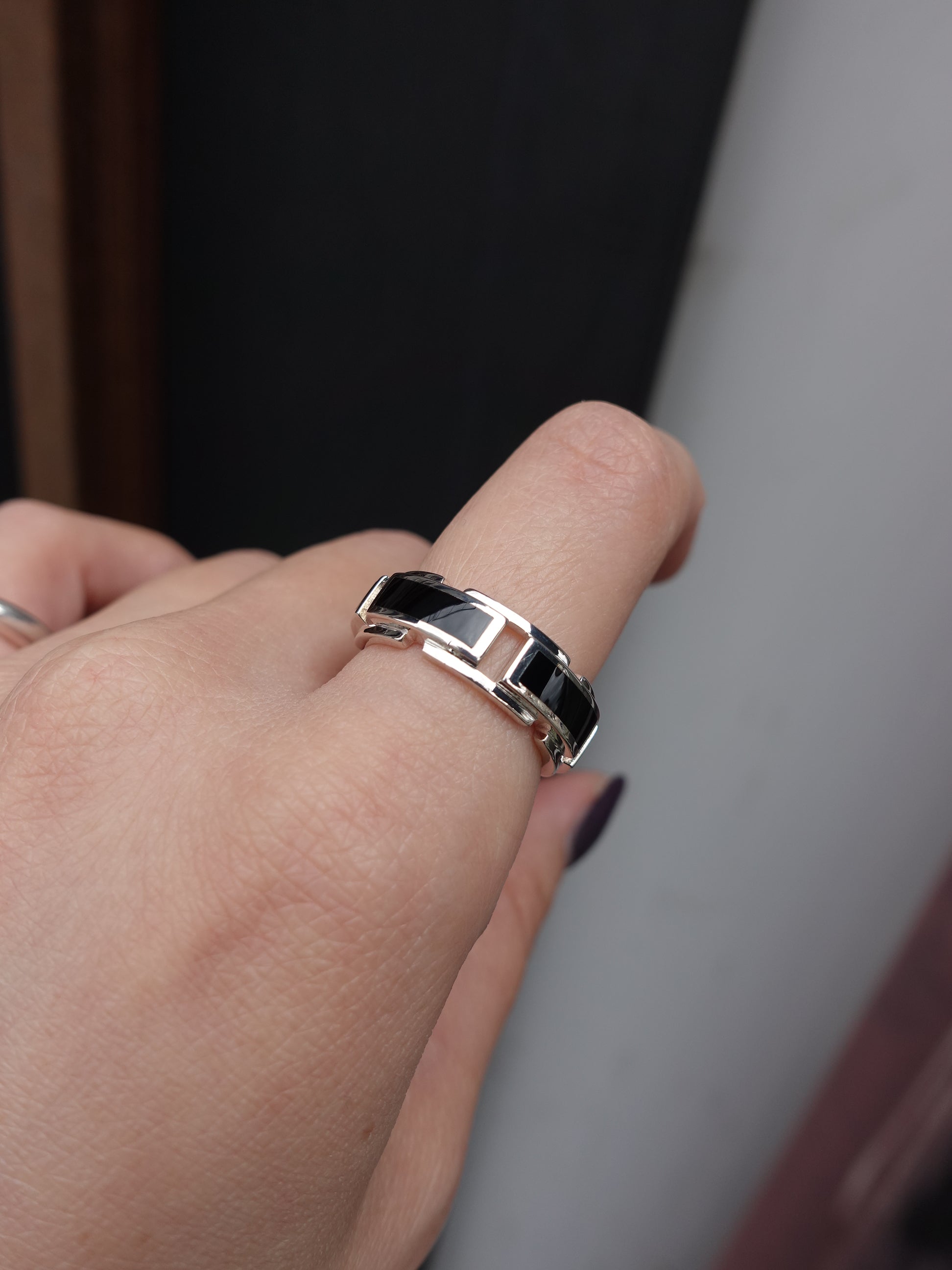 先行予約:7月入荷予定】ONYX RING/オニキスリング – -925- 並木通り店